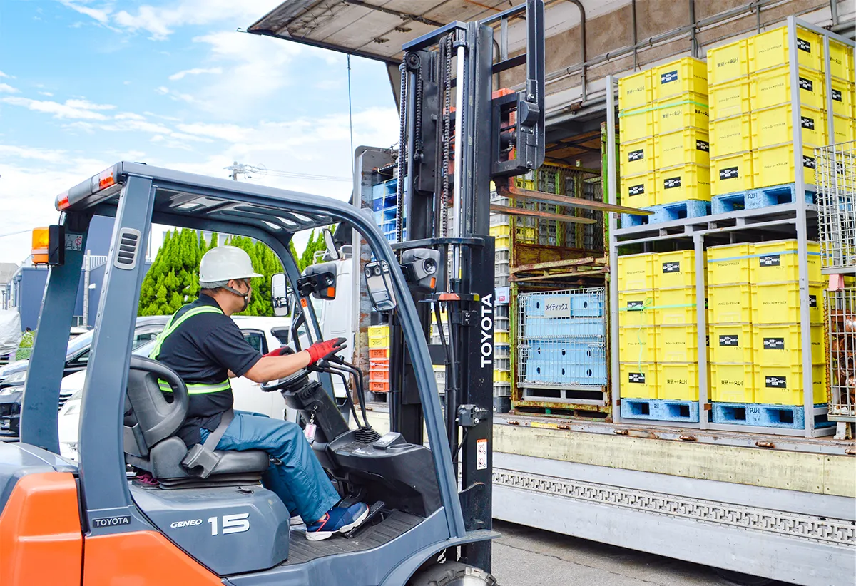 フォークリフト作業員