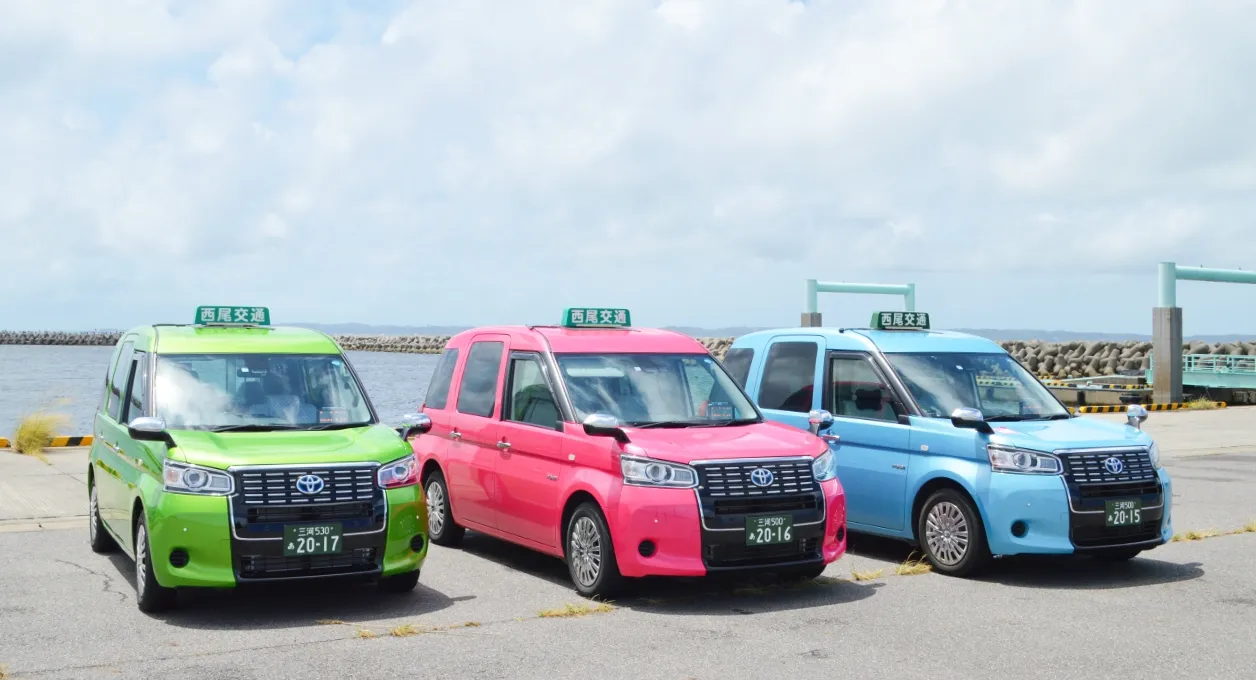 西尾交通のタクシードライバー