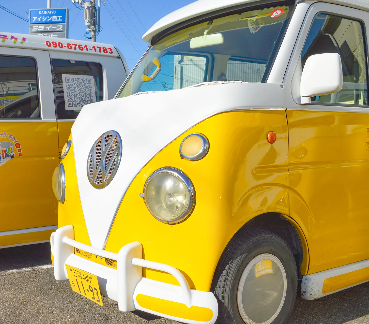 トゥクトゥクテクノの代行車はカスタム仕様のカワイイ車両